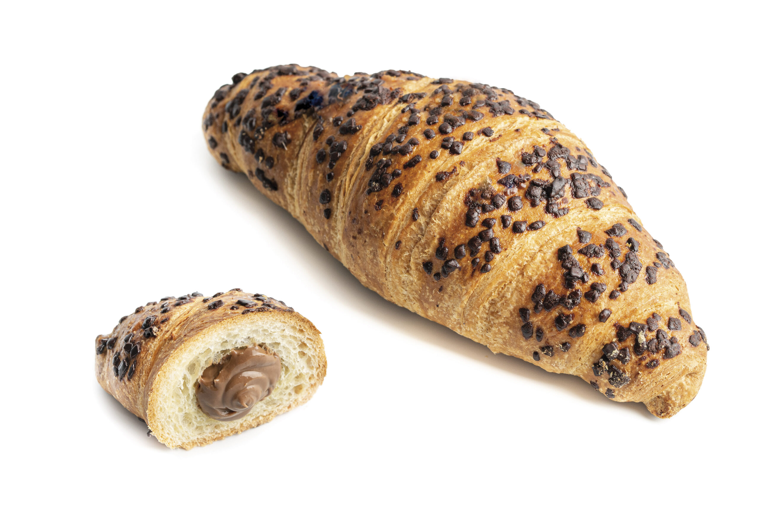 croissant ripieno al cioccolato