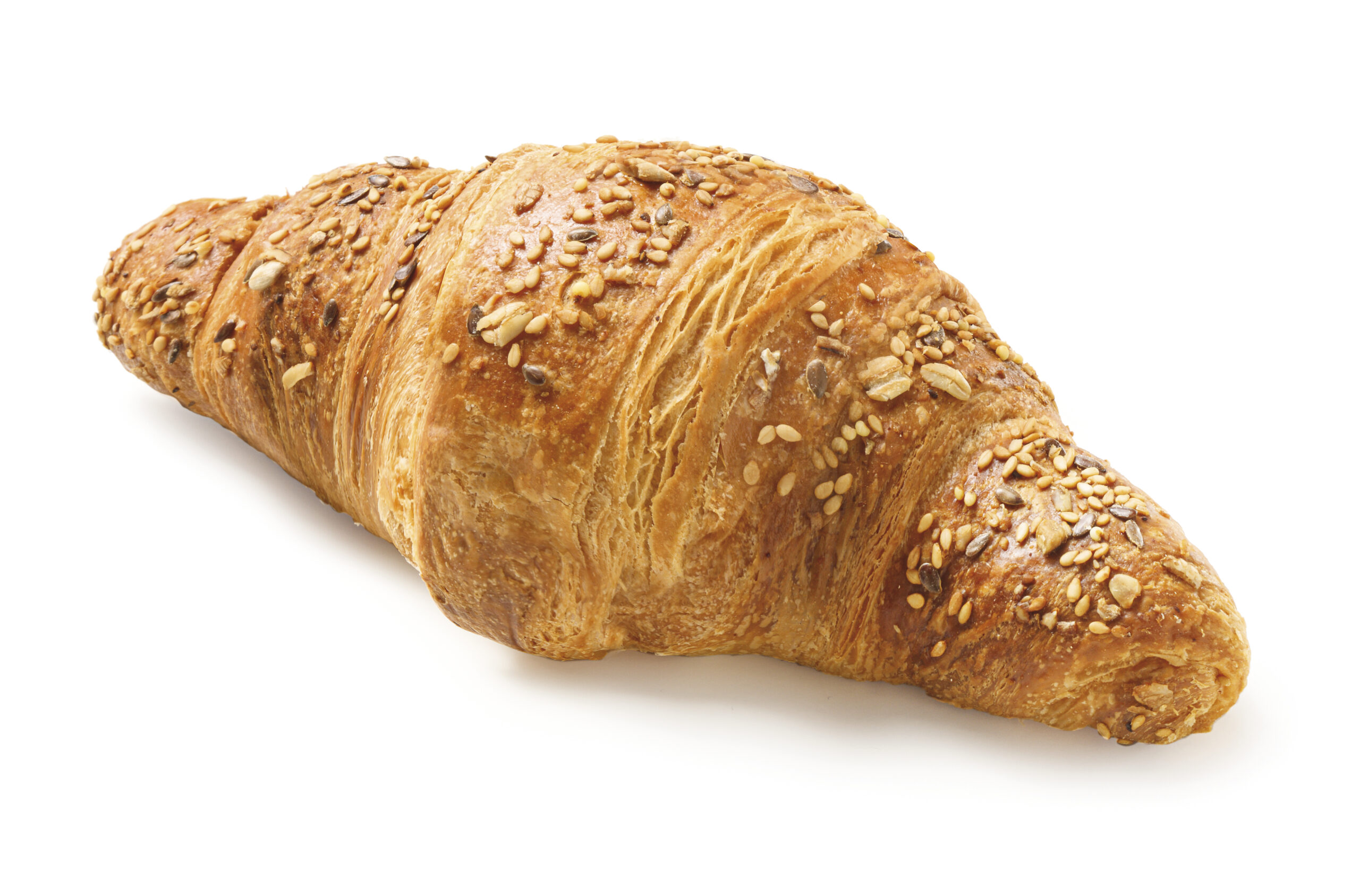 croissant vegano all'arancia
