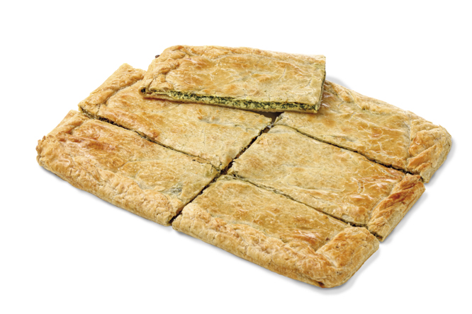 trancetto di torta salata valdaostana