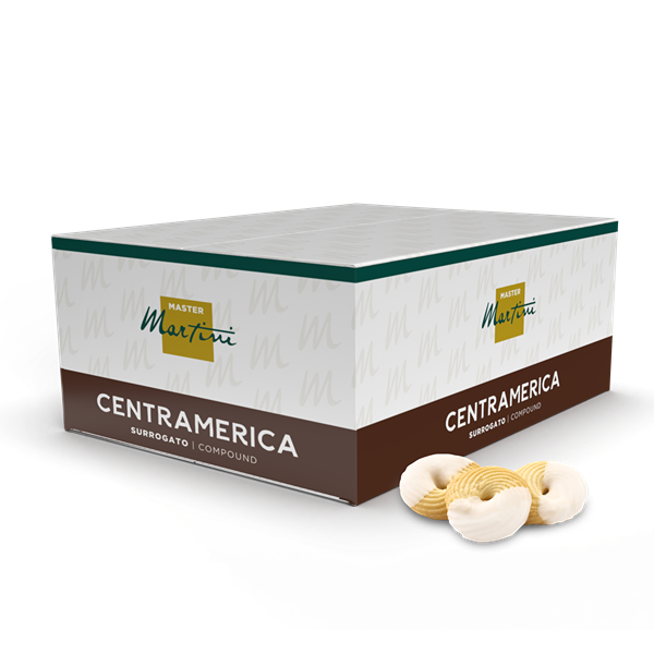 box surrogato in dischi centramerica bianco per cioccolatieri professionisti