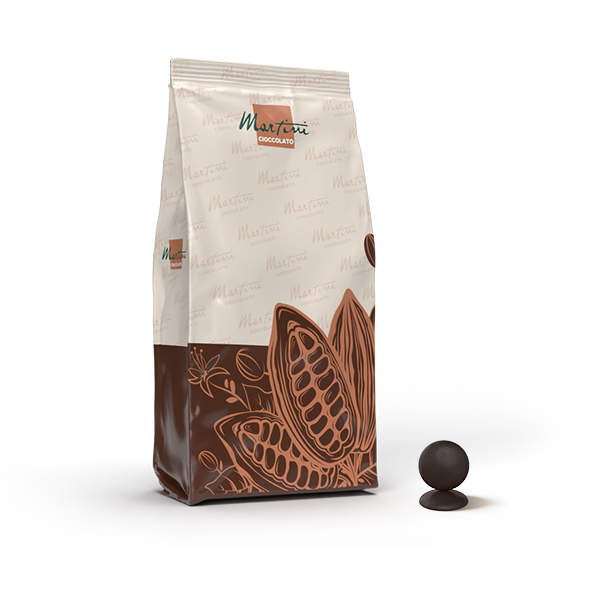 sacchetto di massa di cacao per cioccolatieri professionisti