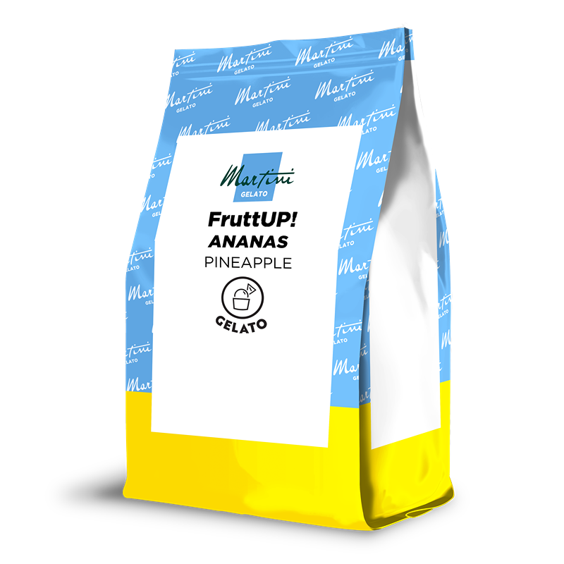 sacchetto di base per il gelato all'ananas per gelateria per gelatieri profesisonisti