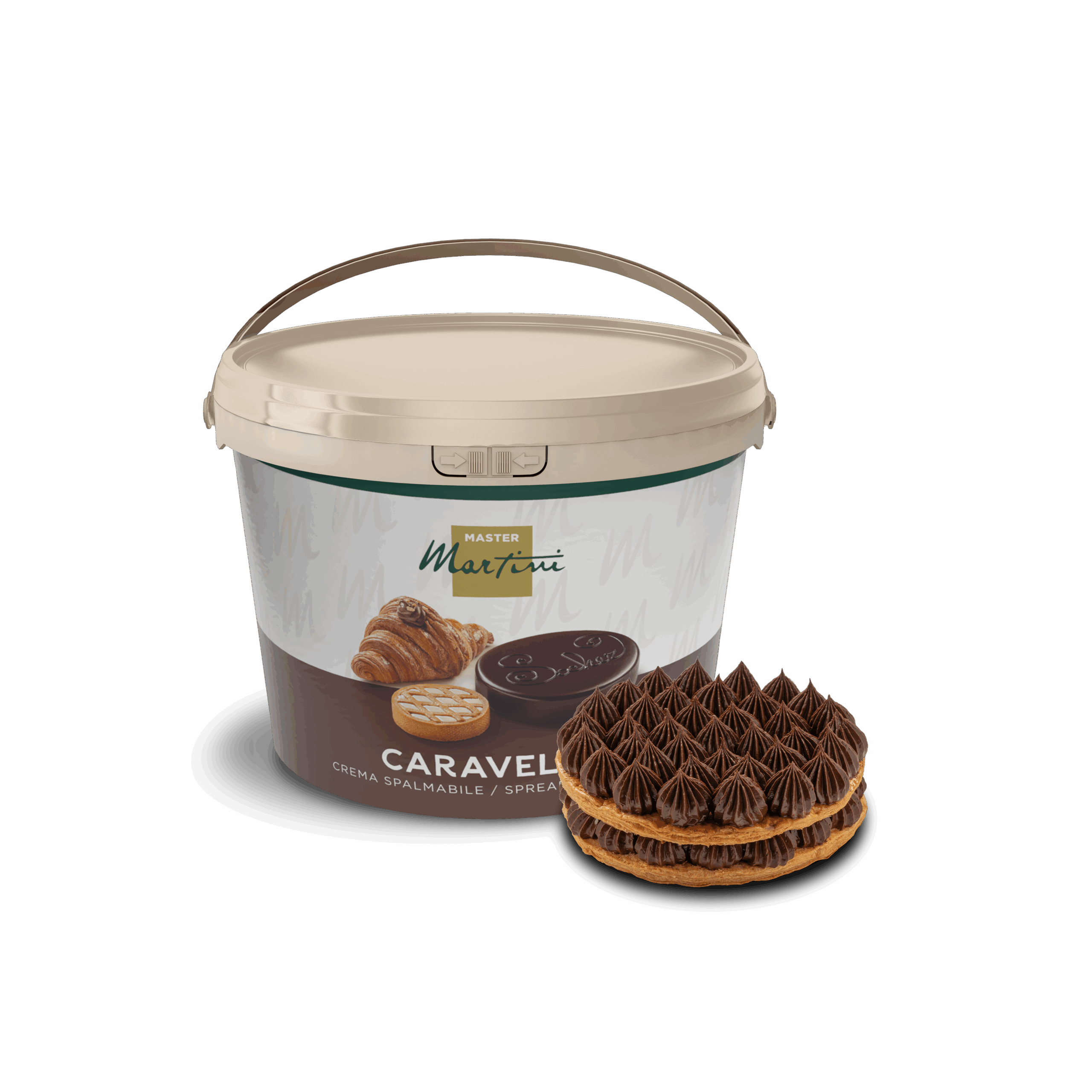 crema spalmabile al cacao secchiello