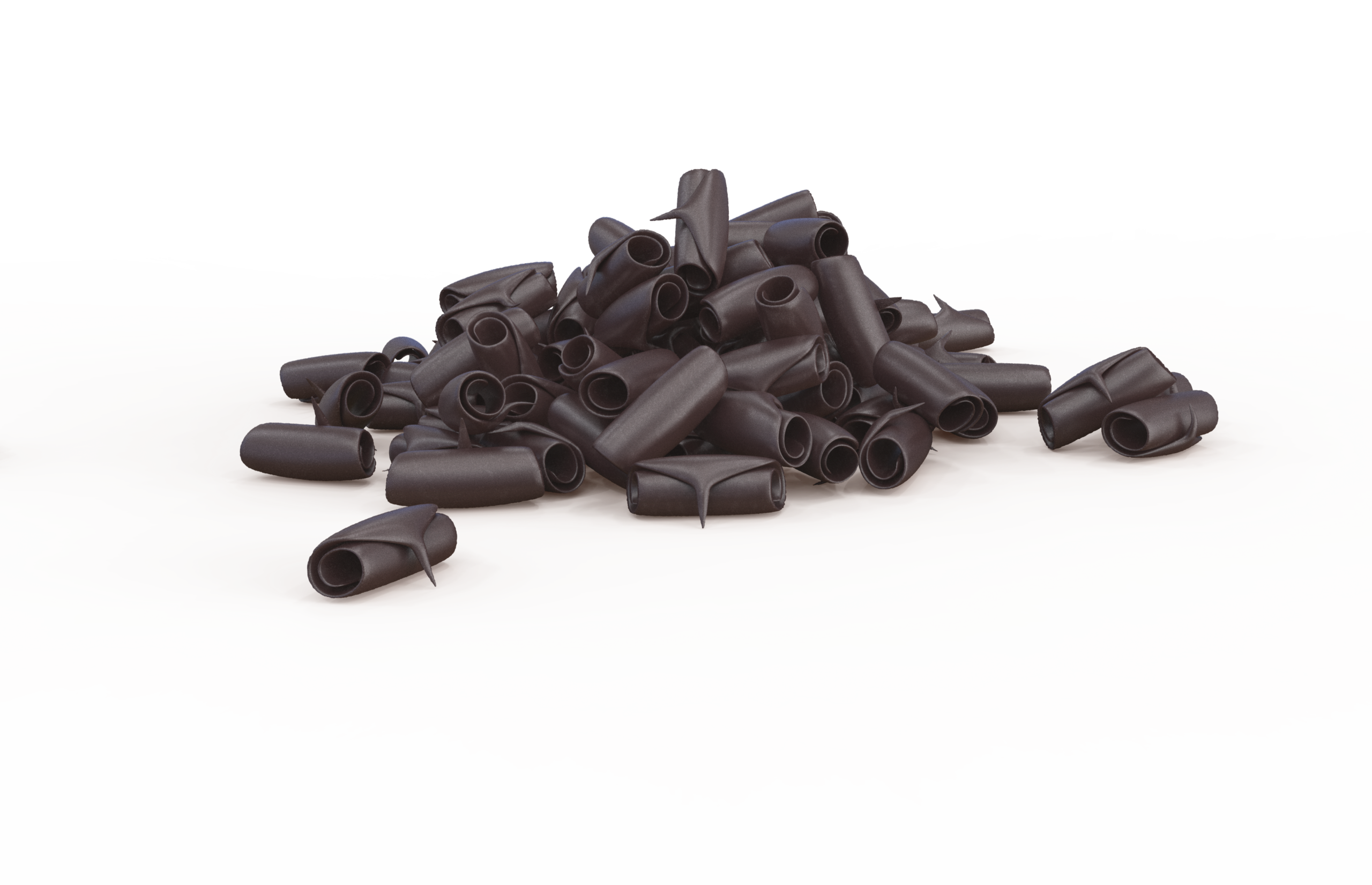 decorazioni cioccolato riccioli fondenti per decorazioni